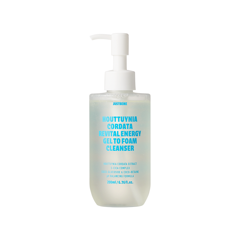 Houttuynia Cordata Revital Energy Gel To Foam Cleanser 200ml / 6.76 fl oz