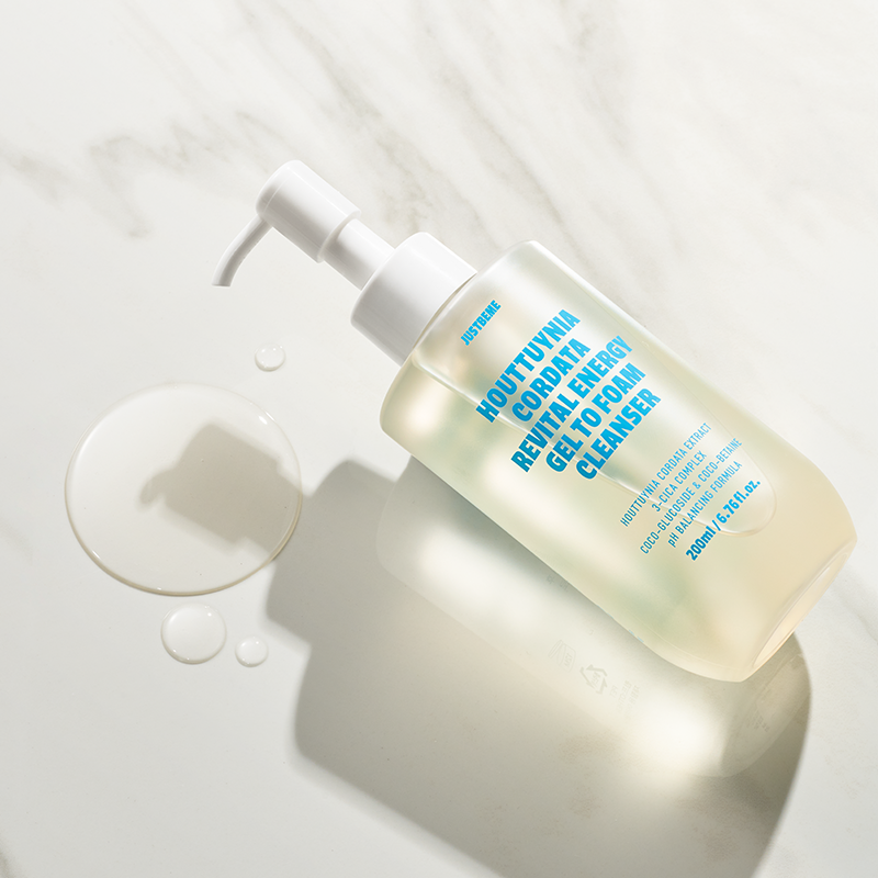 Houttuynia Cordata Revital Energy Gel To Foam Cleanser 200ml / 6.76 fl oz